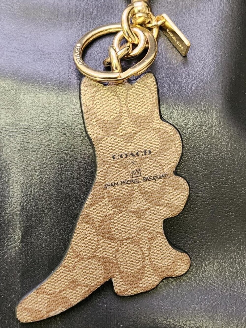 Coach Purse Charm / Keychain Rexy from Jean Michael Basquiat - Picture 4 of 7
